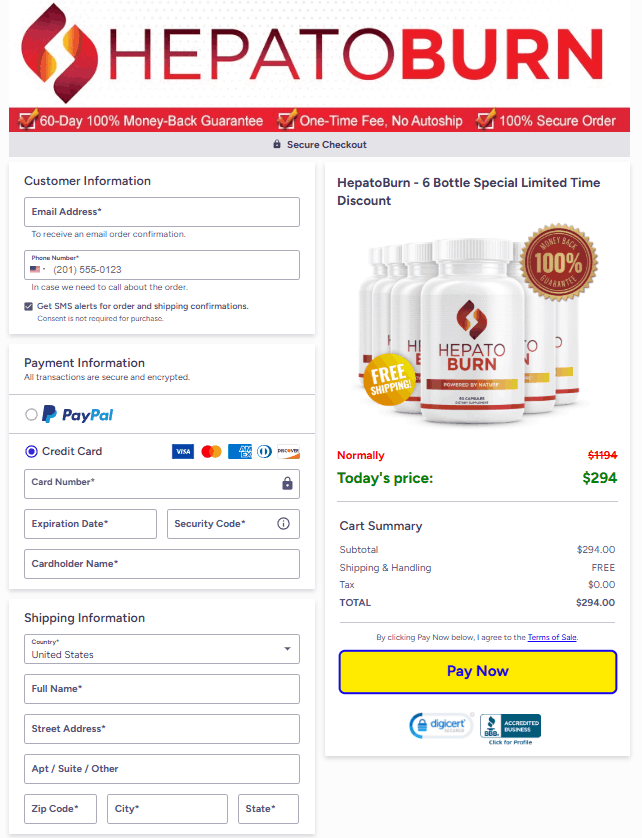 HepatoBurn Buy